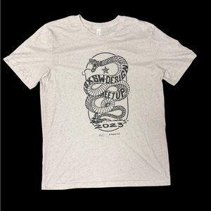 SXSW Design Meetup 2023 Snake Tee Bella + Canvas Austin Graphic Shirt L